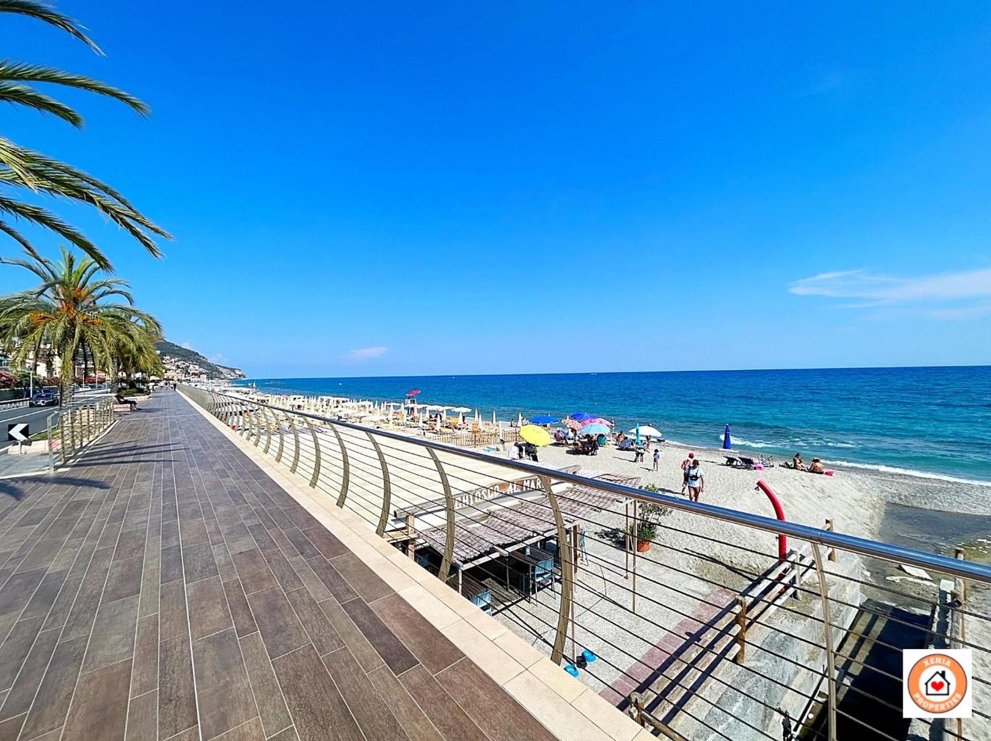 Ferienwohnung Gioiello Marino - Mare, 2 Minuti A Piedi Pietra Ligure Exterior foto
